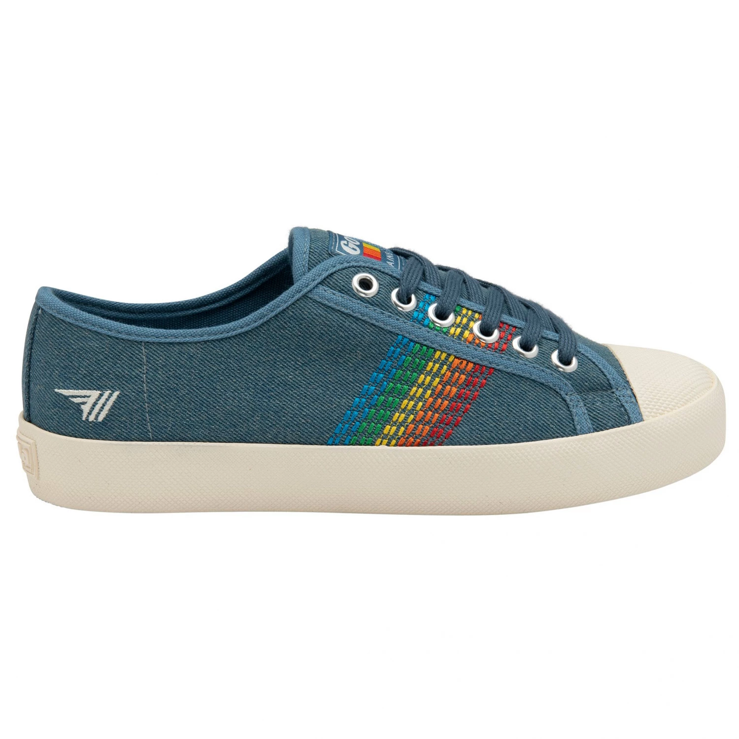 Gola - Women's Coaster Rainbow Stitch - Baskets 4 Gola - Women's Coaster Rainbow Stitch - Baskets – Image 2