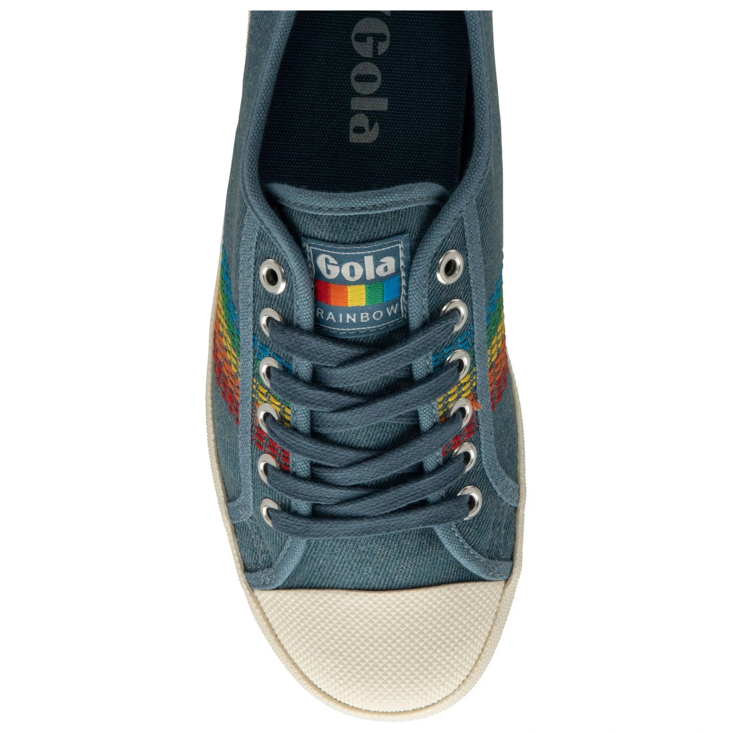 Gola - Women's Coaster Rainbow Stitch - Baskets 6 Gola - Women's Coaster Rainbow Stitch - Baskets – Image 4