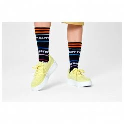 Happy Socks - Happy Line Thin Crew Sock - Chaussettes multifonctions 8 Happy Socks - Happy Line Thin Crew Sock - Chaussettes multifonctions -magasin de baskets happy socks happy line thin crew sock chaussettes multifonctions detail 3