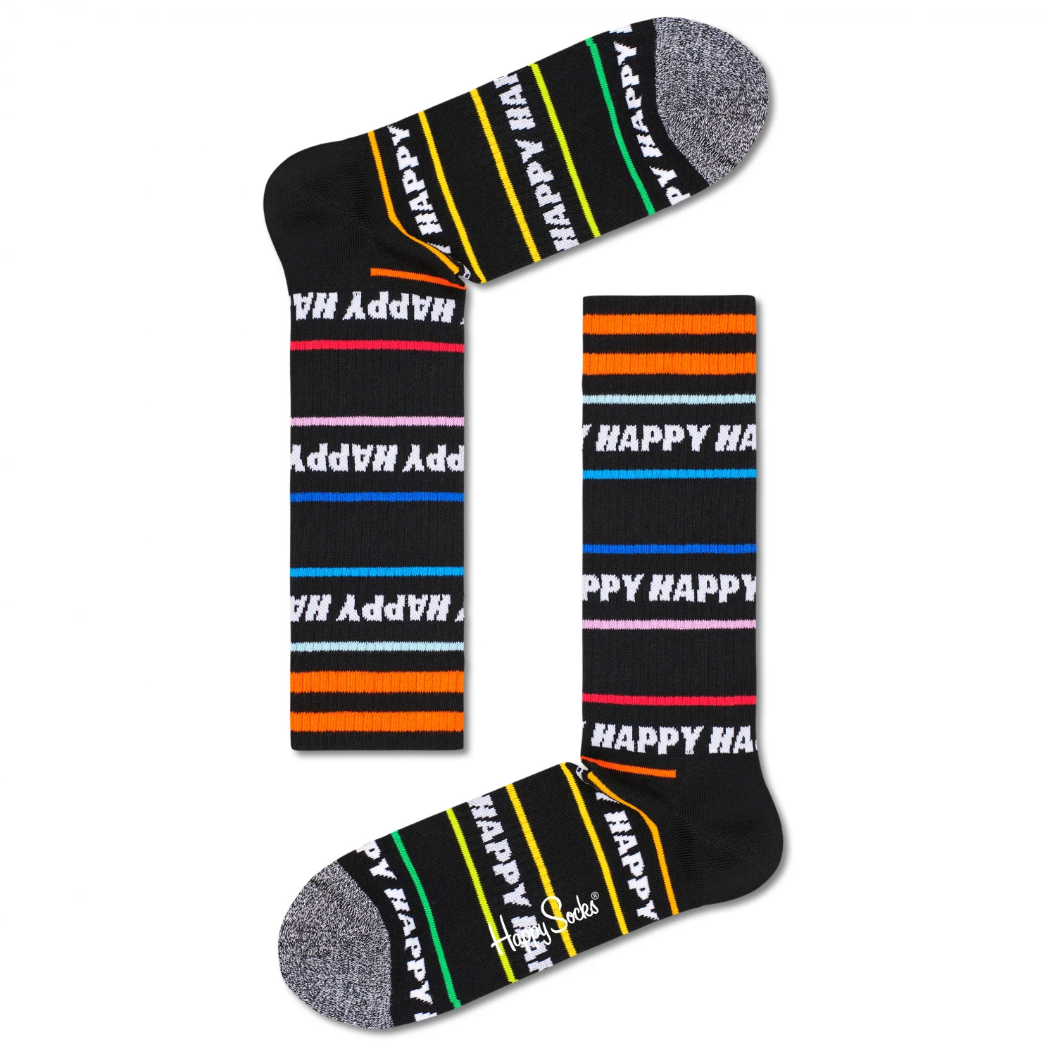 Happy Socks - Happy Line Thin Crew Sock - Chaussettes multifonctions 3 Happy Socks - Happy Line Thin Crew Sock - Chaussettes multifonctions