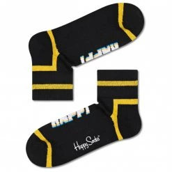 Happy Socks - Happy Text 1/4 Crew Sock - Chaussettes multifonctions -magasin de baskets happy socks happy text 1 4 crew sock chaussettes multifonctions 1