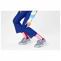 Happy Socks - Happy Text 3/4 Crew Sock - Chaussettes multifonctions -magasin de baskets happy socks happy text 3 4 crew sock chaussettes multifonctions detail 3