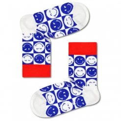 Happy Socks - Kid's Smileyworld 4-Pack - Chaussettes multifonctions -magasin de baskets happy socks kids smileyworld 4 pack chaussettes multifonctions detail 4