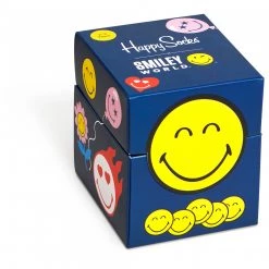 Happy Socks - Kid's Smileyworld 4-Pack - Chaussettes multifonctions -magasin de baskets happy socks kids smileyworld 4 pack chaussettes multifonctions detail 6