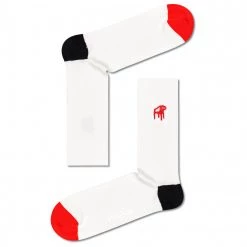 Happy Socks - Ribbed Embroidery Chair Sock - Chaussettes multifonctions -magasin de baskets happy socks ribbed embroidery chair sock chaussettes multifonctions 1