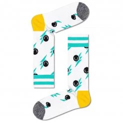Happy Socks - Smile Flash Crew Sock - Chaussettes multifonctions -magasin de baskets happy socks smile flash crew sock chaussettes multifonctions 1