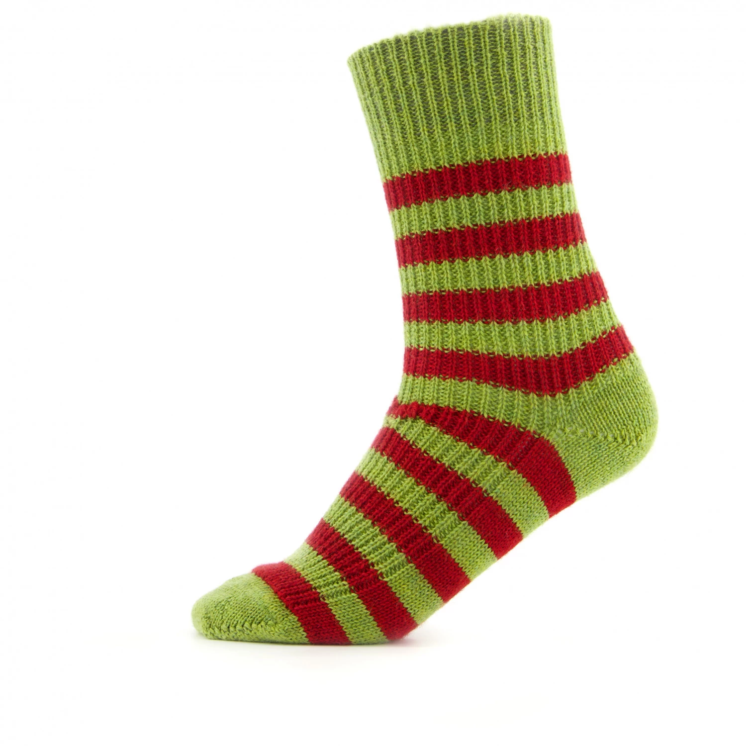 Hirsch Natur - Kid's Chunky Knit Striped Socks Pure wool - Chaussettes multifonctions 6 Hirsch Natur - Kid's Chunky Knit Striped Socks Pure wool - Chaussettes multifonctions – Image 4