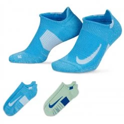 Nike - Multiplier Running No-Show Socks (2 Pair) - Chaussettes de running -magasin de baskets nike multiplier running no show socks 2 pair chaussettes de running 3