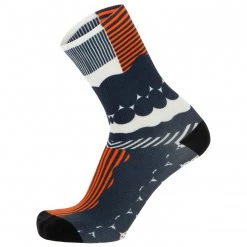 Santini - Optic Medium Profile Cycling Socks - Chaussettes de cyclisme -magasin de baskets santini optic medium profile cycling socks chaussettes de cyclisme 2