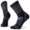 Smartwool - Performance Hike Full Cushion Rail Stripe Crew - Chaussettes de randonnée 1 Smartwool - Performance Hike Full Cushion Rail Stripe Crew - Chaussettes de randonnée -magasin de baskets smartwool performance hike full cushion rail stripe crew chaussettes de randonnee